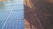 Impianto fotovoltaico innovativo (vista laterale)